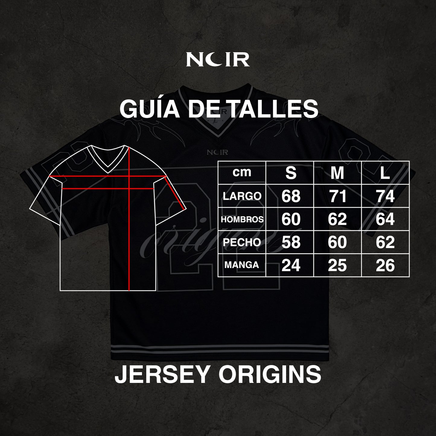 JERSEY ORIGINS (PREVENTA)